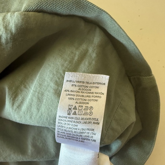 Lucky Brand Womens Line Up Full Zip Military Inspired Utility Jacket Size Small - Picture 8 of 8